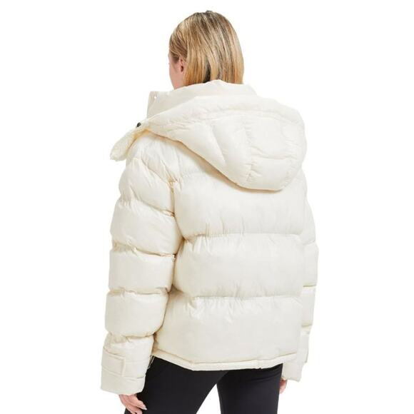 Charm Miles Women's Cream Puffer Jacket NWT XS - Picture 4 of 5